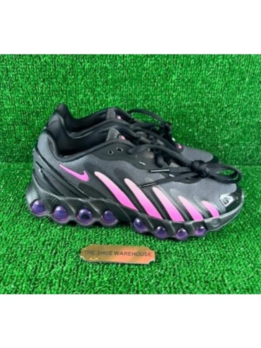 Women's Nike Air Max DN8 Low Top Sneakers Black Pink Purple IH4483-001 Size 6